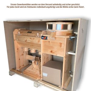 Bild 1 zu Artikel Gewerbemühle 040 mit Siebmaschine (Kleine Bäckermühle) 